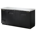 True TBB-3-HC - Back Bar Cooler, two-section, 69-1/8